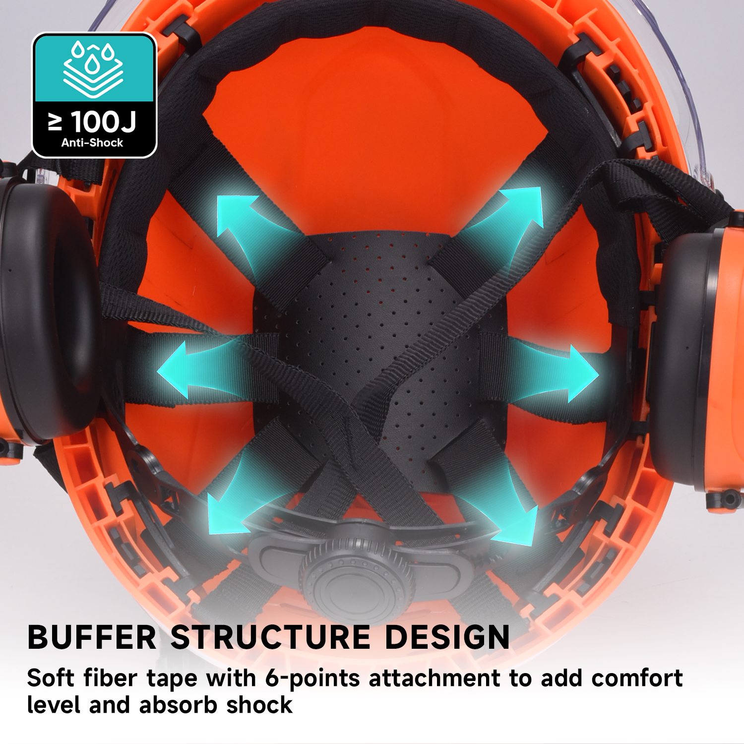 Casque Construction HAT HAT ABS ABS Sécurité Casques M-5018