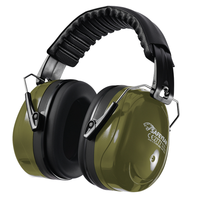 Muffs d'oreille protecteurs ABS Prêt Abs EM-5002 Green