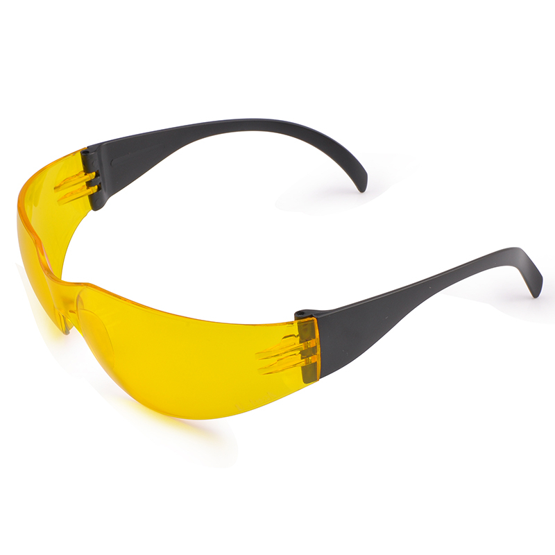 Lunettes de sécurité de protection solaire jaune SG001 