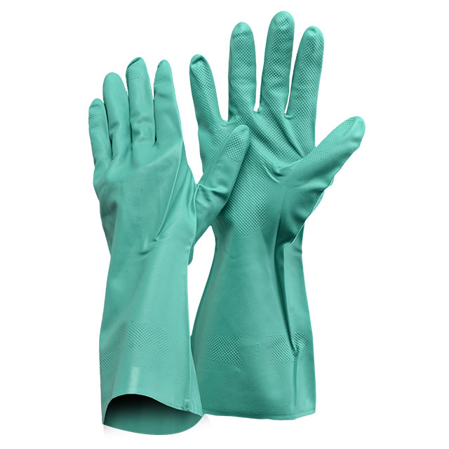 Gants de travail résistants aux produits chimiques FL-0056 Vert