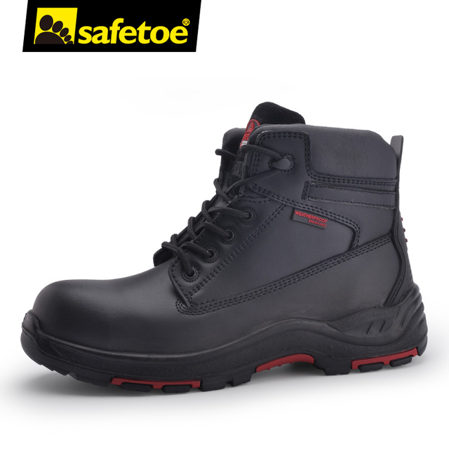 Chaussures de travail de sécurité résistantes aux acides, aux alcalis et à l'huile M-8370
