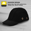 Basball Design Safety Cap Wh001 Black
