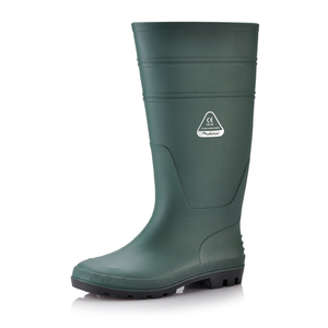 PVC Bottes de pluie de gomme W-6036 VERT