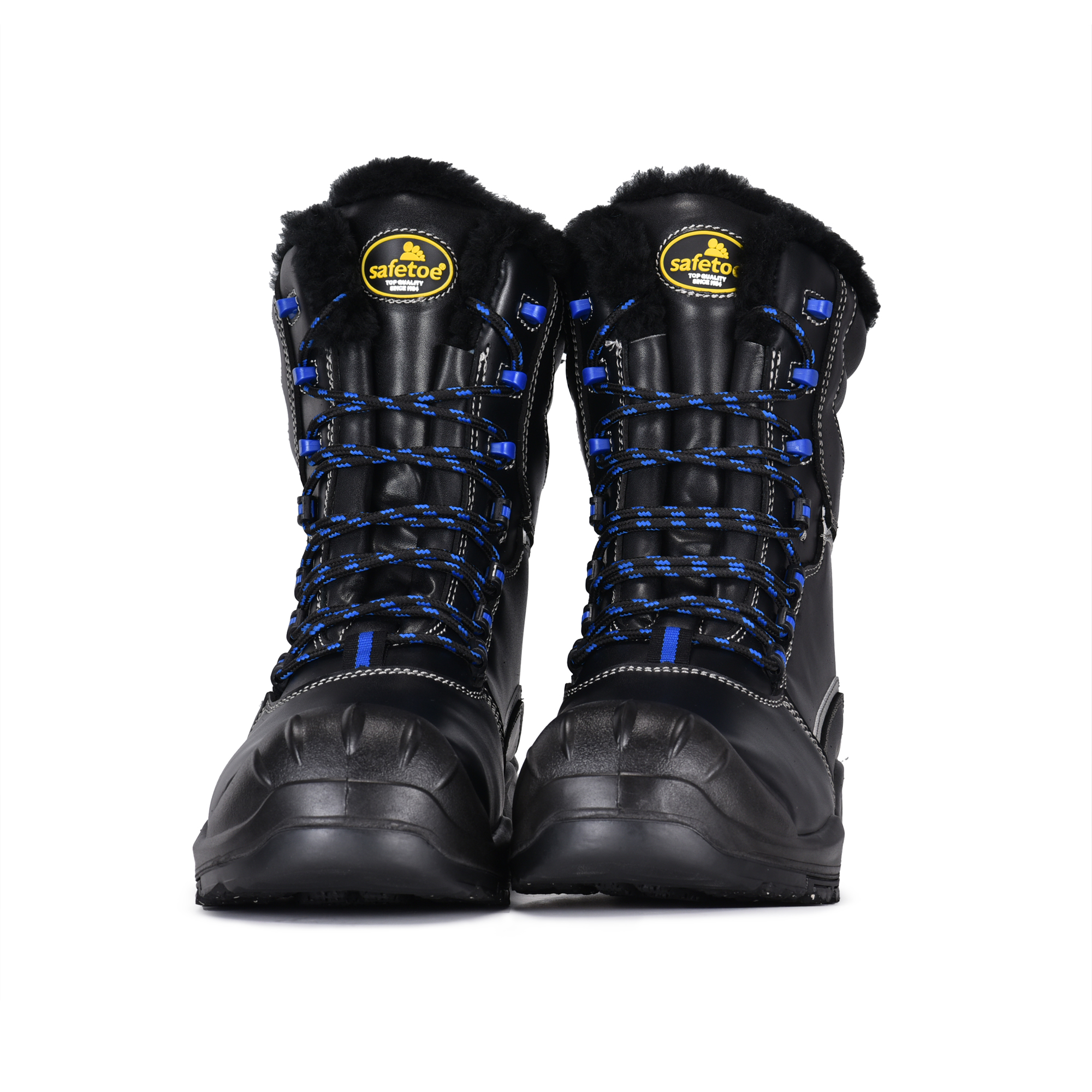 Bottes de travail d'hiver extrêmes imperméables Doublure en laine naturelle Semelle extérieure antidérapante Ice-Grip H-9550 IceShield Pro