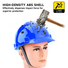 Casques de sécurité industrielle bleue W-003