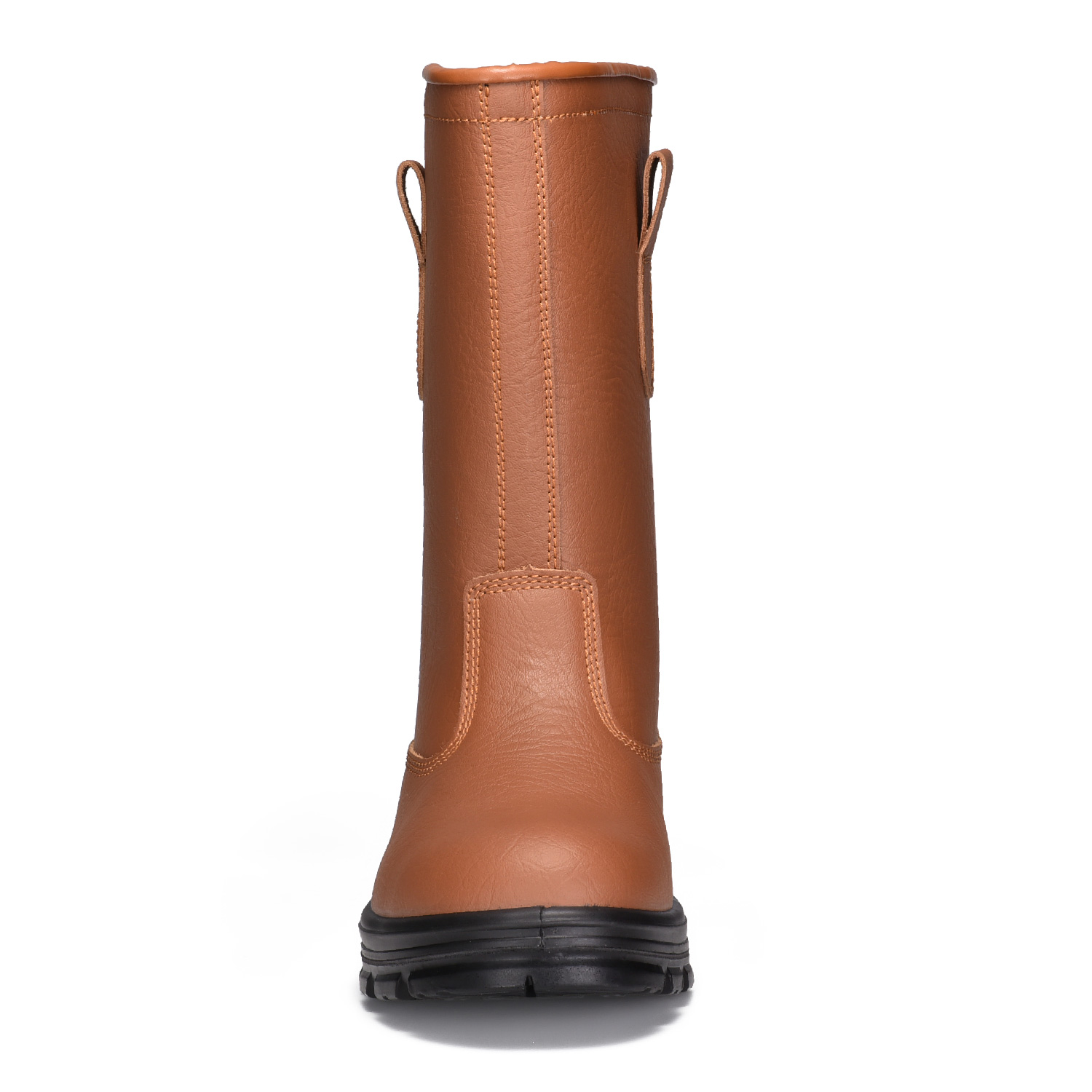 Buliders Boots de sécurité avec des chaussures de sécurité brune approuvées en acier-9430 marron