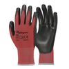 Gants de travail lourds en revêtement PN8003 rouge