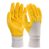 Gants de travail industriels enduits de nitrile FD1289 jaune