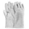 Gants de travail en cuir pour soudeur S-H24 gris