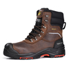 Bottes de sécurité chaudes pour hommes, bottes de travail résistantes à l'huile et imperméables H-9552