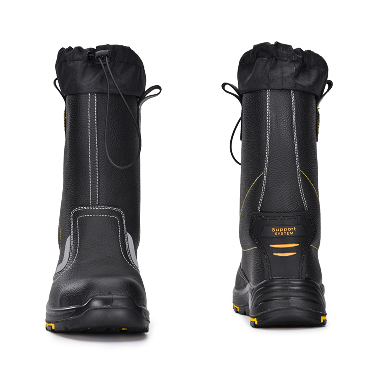 Bottes de sécurité à enfiler industrielles robustes avec doublure en fourrure chaude pour l'hiver H-9426 PolarStep