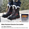 Bottes de travail d'hiver avec une fourrure d'agneau chaude H-9550