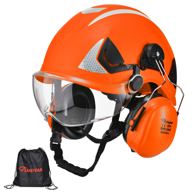 Casque Construction HAT HAT ABS ABS Sécurité Casques M-5018