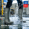 PVC Bottes de pluie de gomme W-6038 Green