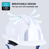 Casque de sécurité mineur W-036 blanc