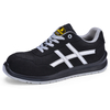 Cow Leather Work Safety Chaussures L-7329 Black