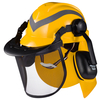 Casques de sécurité de protection du bouclier facial M-5009 Jaune