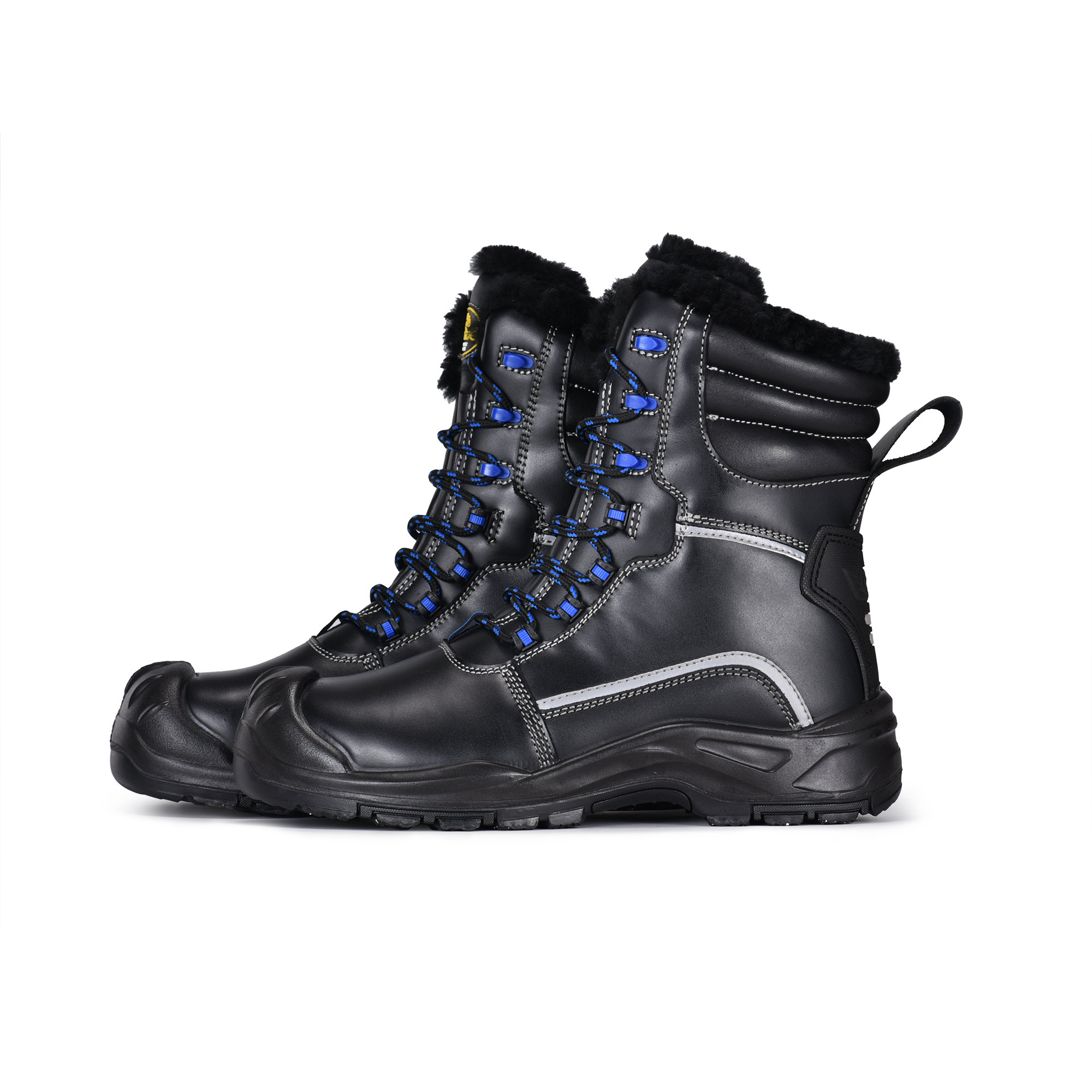 Bottes de travail d'hiver extrêmes imperméables Doublure en laine naturelle Semelle extérieure antidérapante Ice-Grip H-9550 IceShield Pro