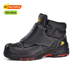 Meilleures bottes de travail métatarsiennes pour le soudeur avec la garde métatarsienne M-8387 MP