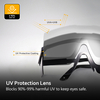  Lunettes de sécurité PC Dark KS102 Black