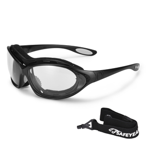 Lunettes de sécurité antibuée ultra-confort avec mousse intérieure rembourrée | ANSI Z87.1 et EN166 SG002