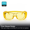 Lunettes de sécurité OTG qui s'adaptent aux lunettes de vue | ANSI Z87.1 et EN166
