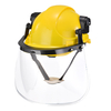 Casque de sécurité ventilé avec visière faciale