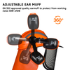 Casques forestiers et protection contre le bouclier facial M-5009 Orange