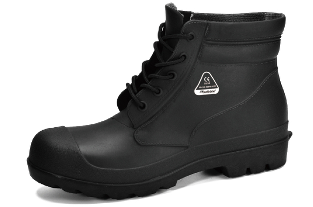 PVC Wellington Boots W-6050 Black