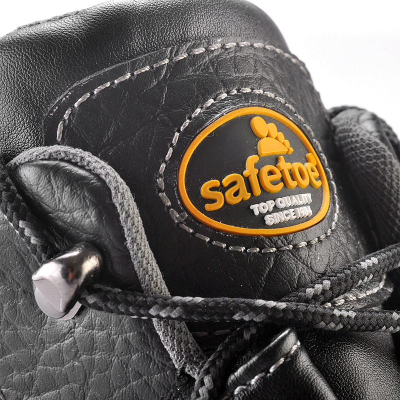 Chaussures de sécurité en cuir gaufré palmier M-8183