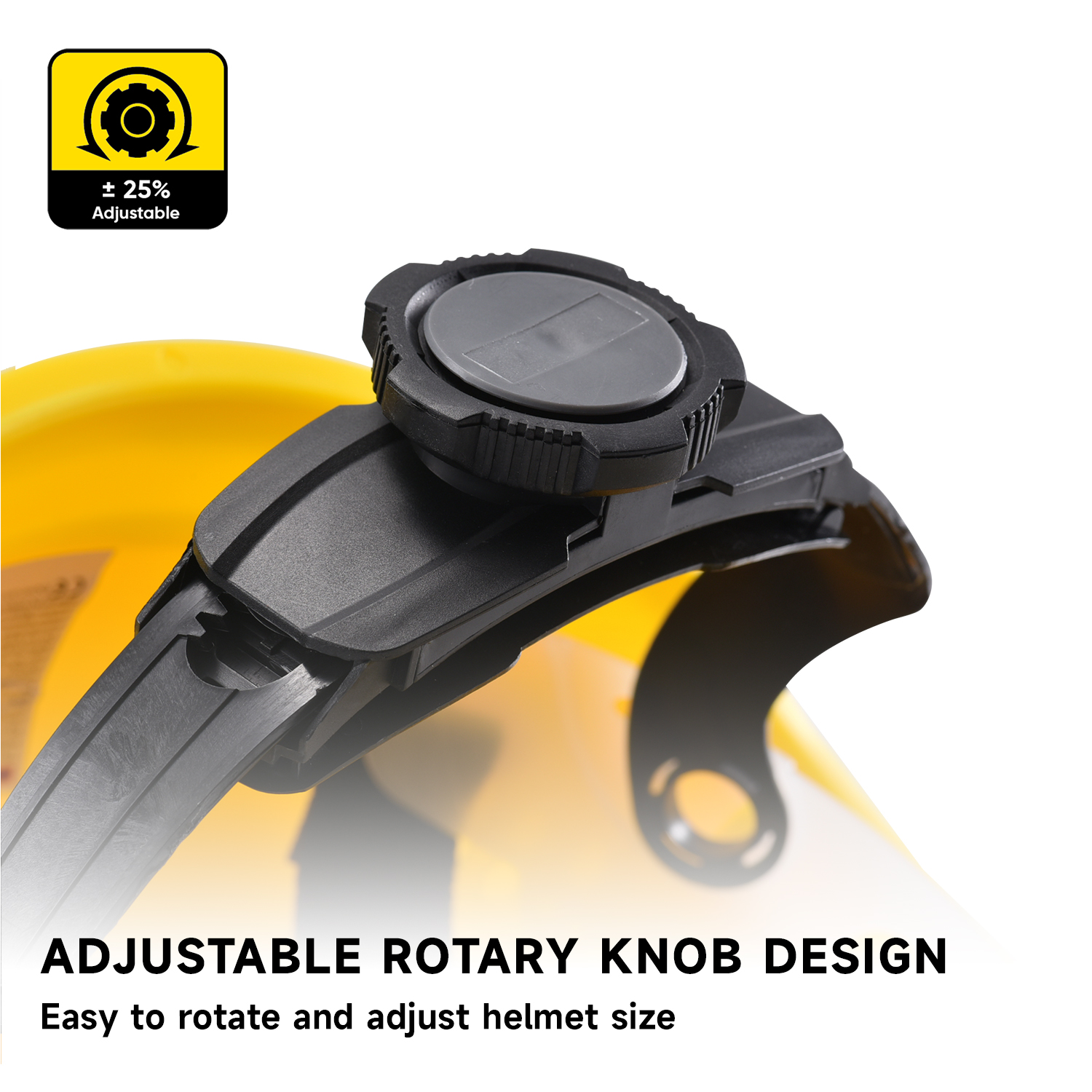 Casques de sécurité approuvés CE W-018 Jaune