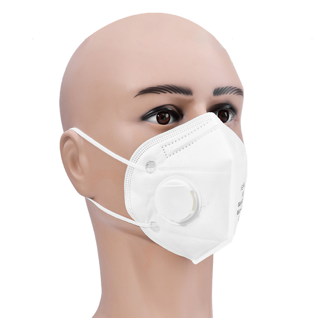 Masque de sécurité facial à valve blanche KN95 SM-006 