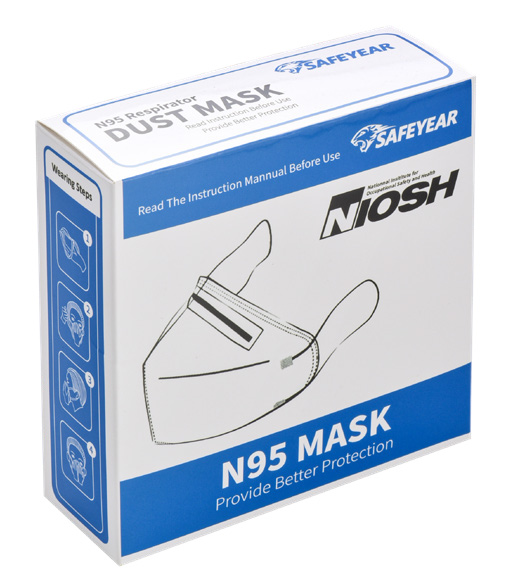 Masque facial de sécurité NIOSH N95 SM-009