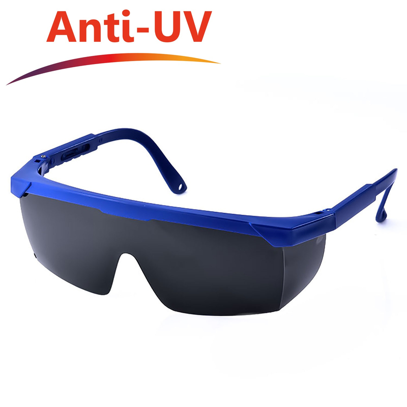 Lunettes de sécurité robustes en PC foncé KS102 noires