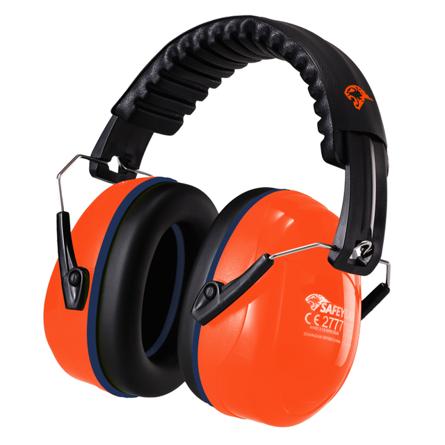 ABS Protection auditive Muffs Muffes Protective Muffs Ready Stock FM-1B Orange