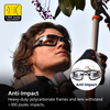 Lunettes industrielles Lunes de sécurité protectrices pour les travailleurs SG037