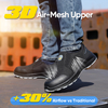 Bâtiments de chaussures de sécurité Entrepôt de travail respirant L-7561