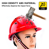 Casque de travail de construction rouge W-002 
