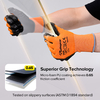 Gants de travail lourds en revêtement PN PN8003 orange