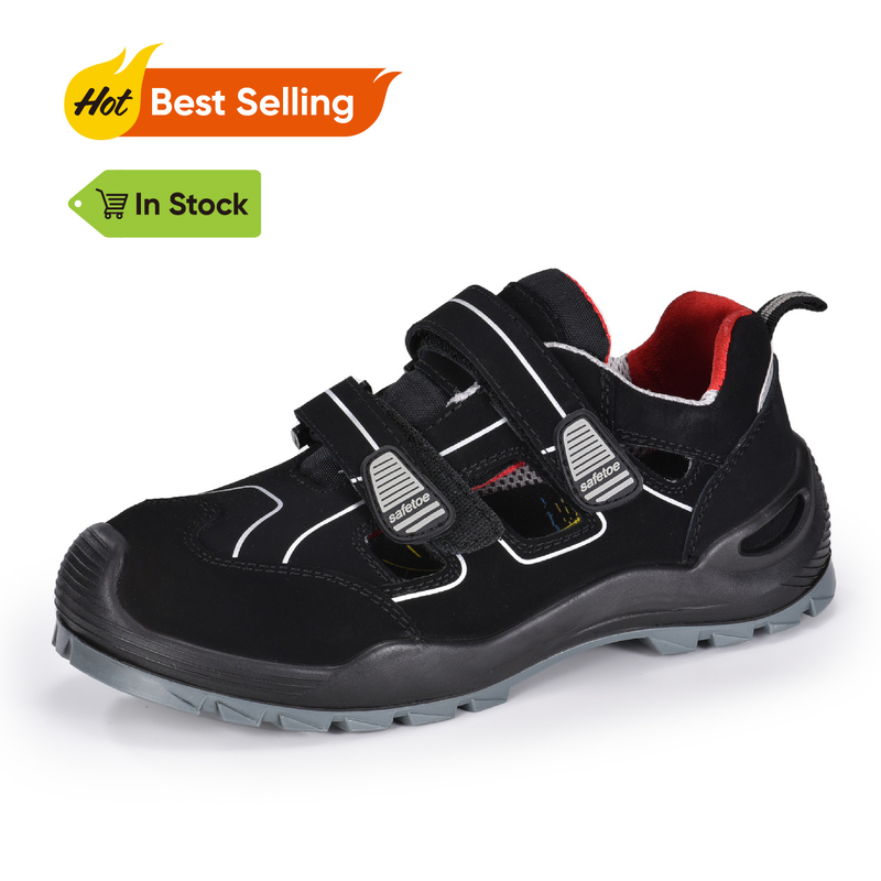 Sabots de sécurité à bout composite sans métal respirant d'été, chaussures L-7518