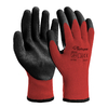 Gants de travail de sécurité enduits de latex LY-3013 Rouge