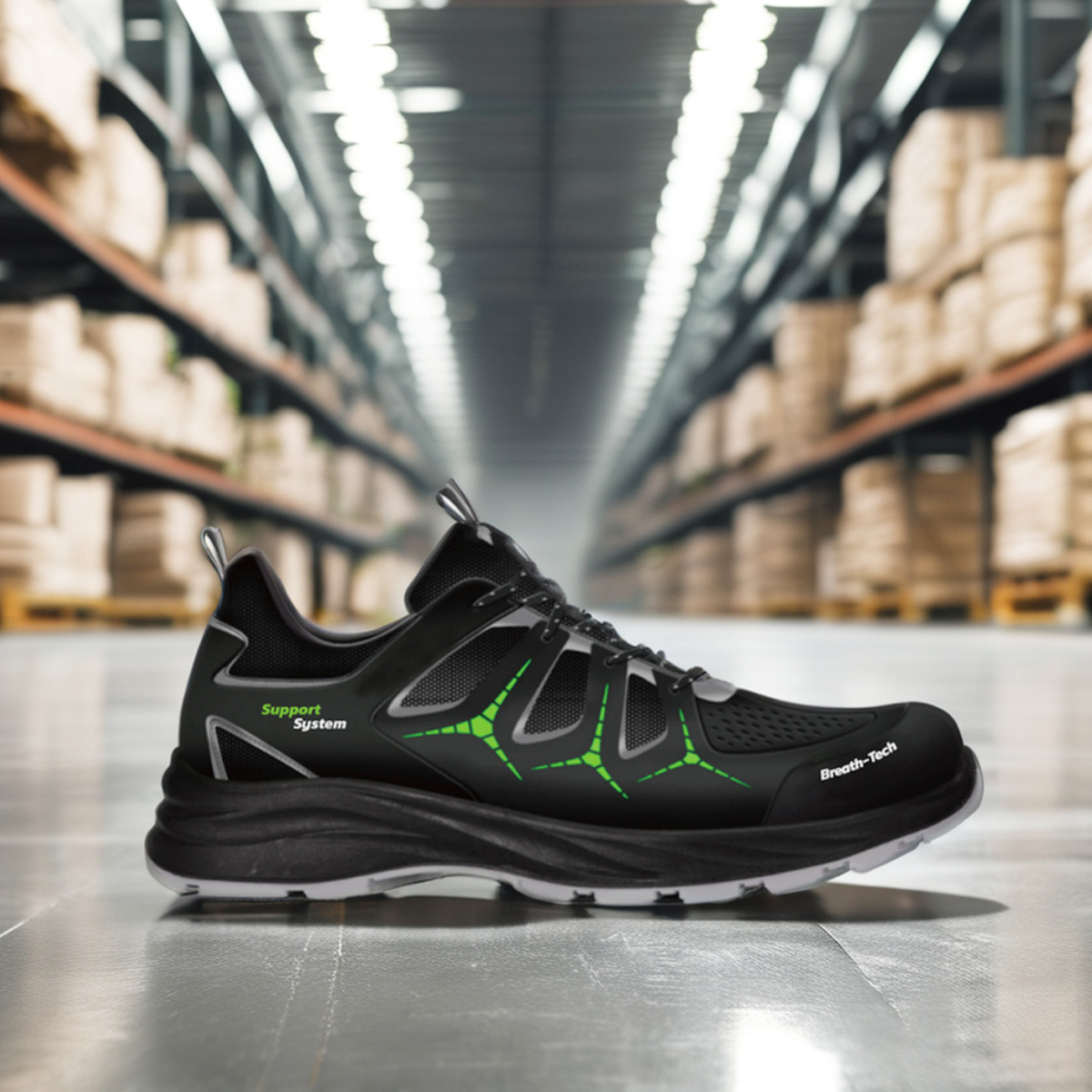 2025 Nouveau design Sneakers de sécurité légers pour hommes Chaussures Chaussures L-7568