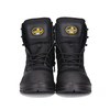 Conception zippe de haute qualité Boots de travail industriel Safey M-8578 Black