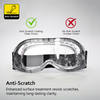 Lunettes de sécurité antibuée OTG avec sangle réglable | ANSI Z87.1 et EN166