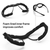 Lunettes de sécurité antibuée ultra-confort avec mousse intérieure rembourrée | ANSI Z87.1 et EN166 SG002
