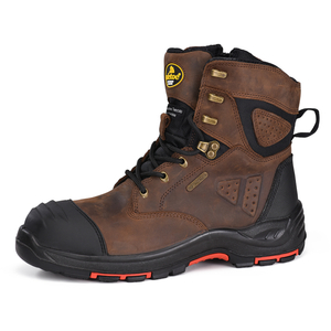 Bottes de travail résistantes au glissement S7 Bottes de sécurité imperméables pour hommes M-8580 BRORN