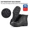 Bottes en caoutchouc PVC W-6050 Noir SteelGuarder
