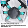 Casque de sécurité mineur W-036 blanc