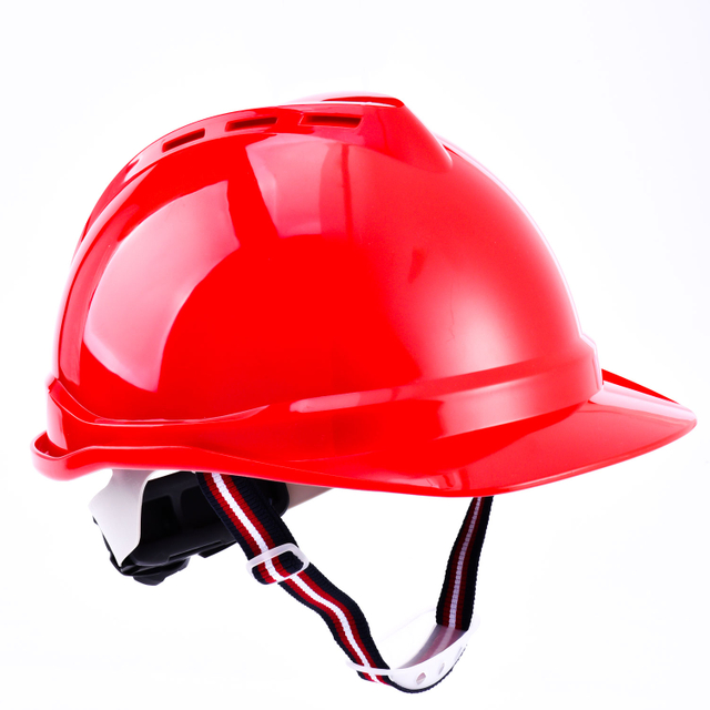 Casque de travail de construction rouge W-002 