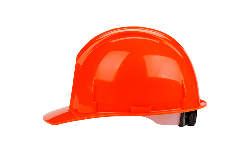 Casque de sécurité minière W-001 rouge
